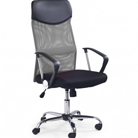 Topeshop KRZESŁO NEMO SZARE office/computer chair Padded seat Mesh backrest