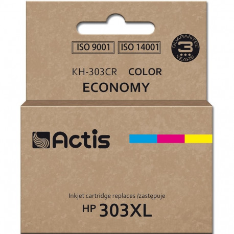 Actis KH-303CR Ink (replacement for HP 303XL T6N03AE; Premium; 18ml; 415 pages; color: cyan, magenta