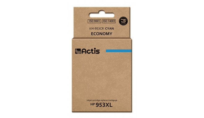 Actis KH-953CR tindikassett (asendus HP 953XL F6U16AE; standard; 25ml; sinine) – uus kiip