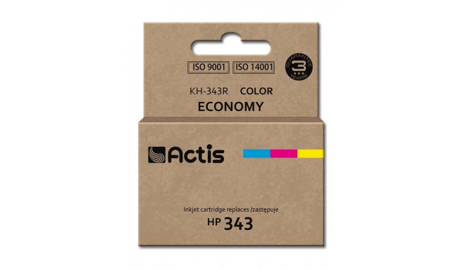 Actis KH-343R tindikassett (asendus HP 343 C8766EE; standard; 21 ml; värviline)