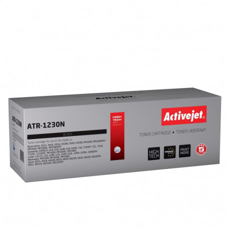 Activejet ATR-1230N tooner (asendus Ricoh 1230D 885094; Supreme; 9000 lehte; must)