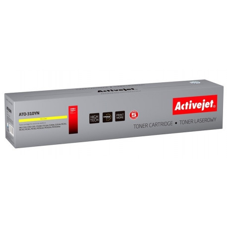 Activejet ATO-310YN Toner (replacement OKI 44469704; Supreme; 2000 pages; yellow)