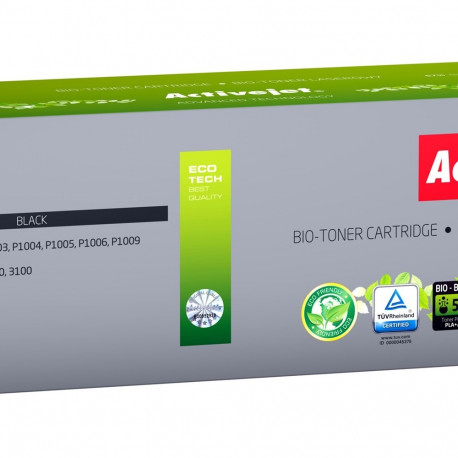 BIO Activejet ATH-35NB toner for HP, Canon printers, Replacement HP 35A CB435A, Canon CRG-712; Supre