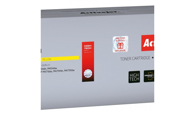 Activejet ATH-415YN toonerkassett (asendus HP 415A W2032A; Supreme; 2100 lehekülge; kollane) kiibiga