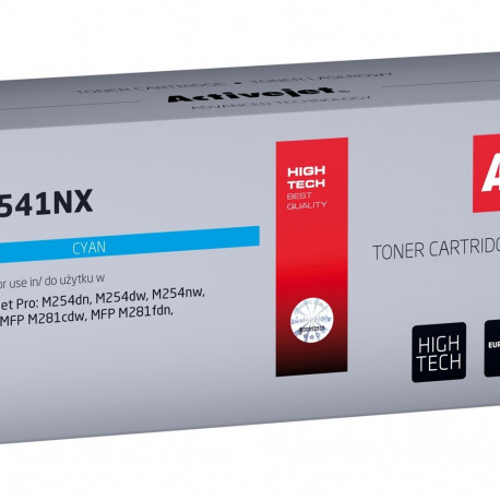 Activejet ATH-F541NX toner (replacement for HP 203X HP203X CF541X CRG 054H CRG054H; Supreme; 2500 pa