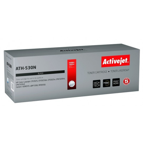 Activejet ATH-530N Toner (replacement for HP 304A CC530A, Canon CRG-718B; Supreme; 3800 pages; black