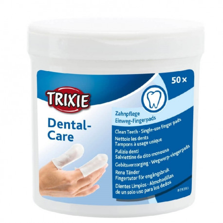 TRIXIE Dental-Care hammaste puhastamise salvrätid - 50 tk