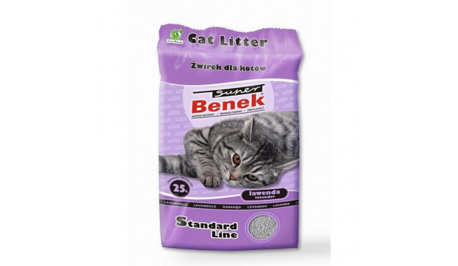 Certech Super Benek Standard lavendlilõhnaline paakuv kassiliiv 25 l (20 kg)
