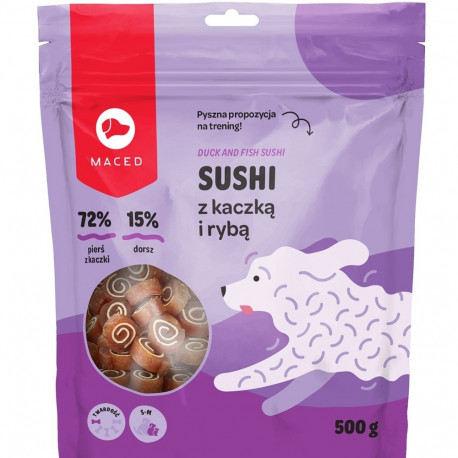 MACED pardi- ja kalasushi koeramaius 500g