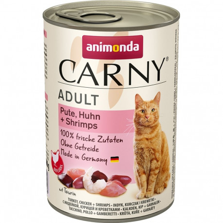 ANIMONDA Carny Adult Turkey, chicken and shrimp - wet cat food - 400g