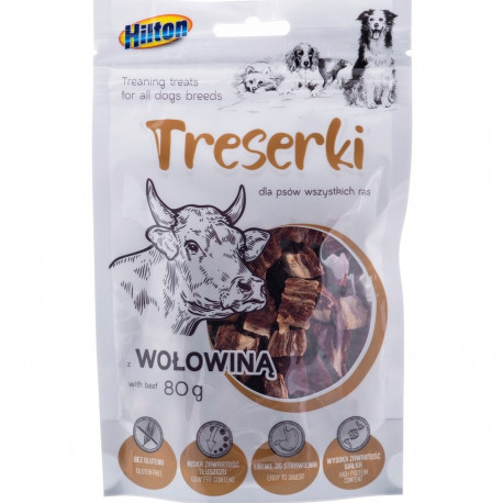HILTON treeningmaiused veiseliha - koeramaius - 80g