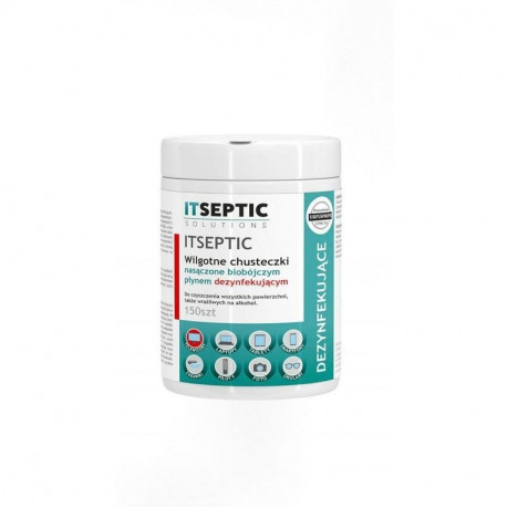 ITSEPTIC niisked desinfitseerivad salvrätikud elektriseadmetele, kõikidele pindadele 150 tk
