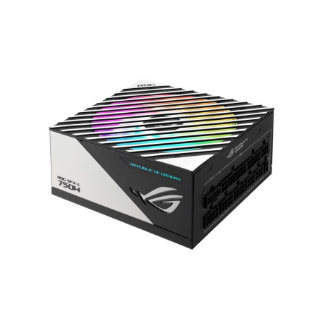 ASUS ROG Loki SFX-L 750W Platinum toiteplokk 20+4 pin ATX must, hõbedane