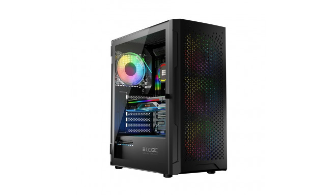 Logic ARAMIS ARGB MINIDI USB 3.0 Case Black