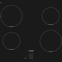 Bosch Serie 2 PUG611AA5E must tööpinna 60 cm tsoon induktsioonpliit 4 tsooni