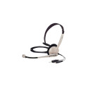 Koss CS95 headphones/headset Wired Black, Yellow