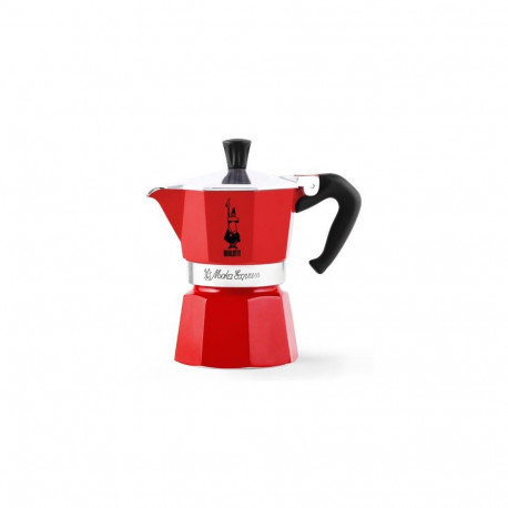 Bialetti 4941 manual coffee maker Moka pot Red