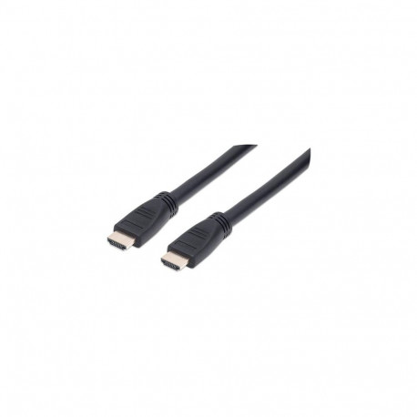 Manhattan HDMI 4K@60Hz Cable with Ethernet - CL3 rated, 10m, Suitable for In-Wall use, For ALL 4K &a