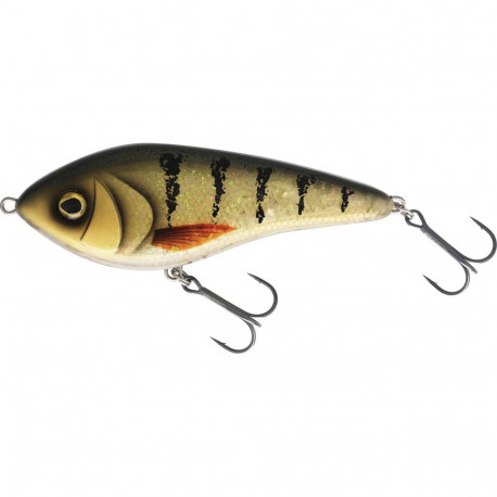Vobler Swim Glidebait 10cm/34g Sinking 3D Amber Perch