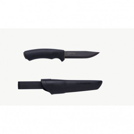 Morakniv Bushcraft BlackBlade™ Knife – 3.2mm Carbon Steel Blade, DLC Coated, Black