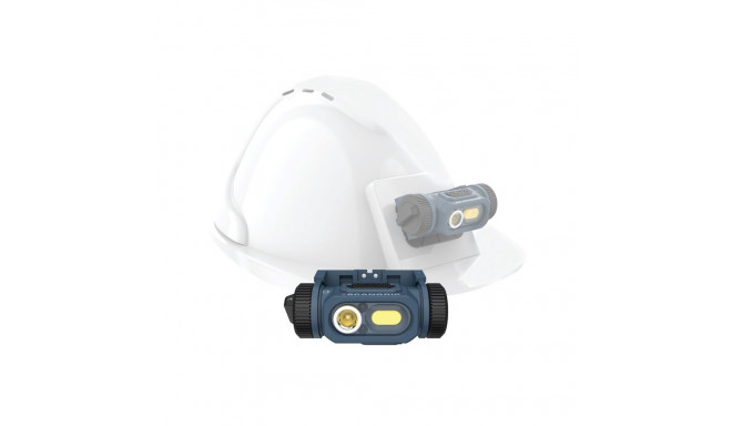 Rechargeable 150lm LED work light with sensor and helmet mounting, IP54