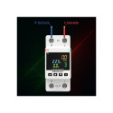 Single phase energy consumption meter DIN35