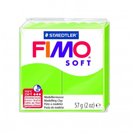 Voolimismass FIMO SOFT 57g, õunaroheline (2 tk)