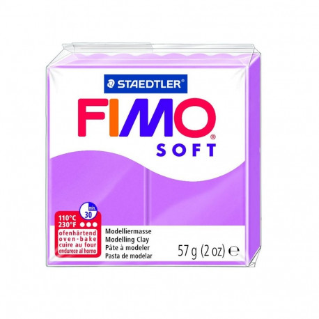 Voolimismass FIMO SOFT 57g, lavendel (2 tk)