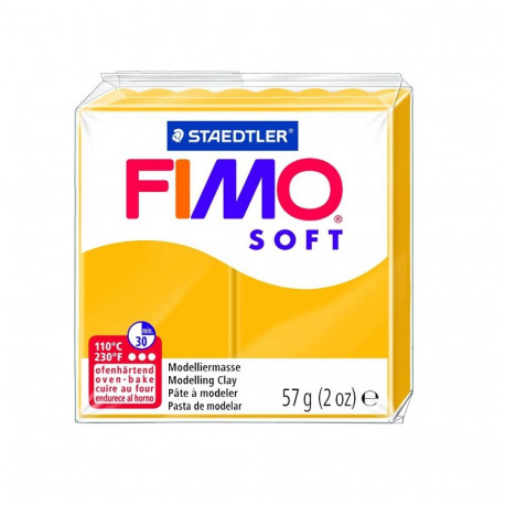 Voolimismass FIMO SOFT 57g, päevalillekollane (2 tk)