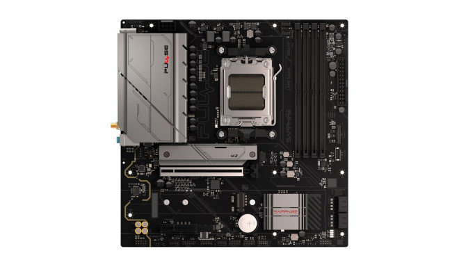 SAPPHIRE AMD B850M AM5 PULSE Ryzen R9/R7/R5, 4x DDR5 7600MHz, PCIE 4.0 x16, 1x M.2 Gen5, 1x M.2 Gen4