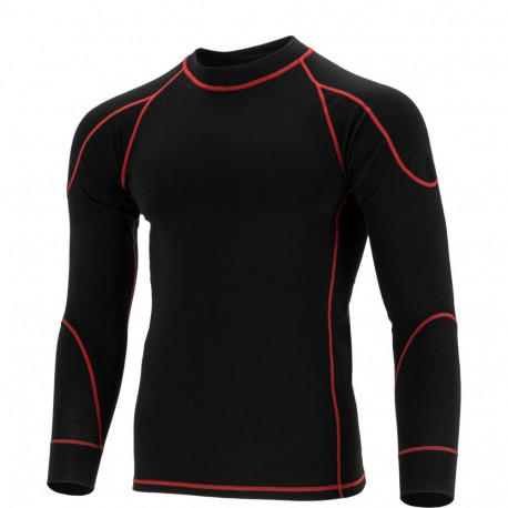 Koszulka z długim rękawem tencel czarna, "l/xl", ce, lahti