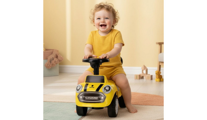 Jeździk dla dziecka, pchacz, chodzik GO GO Fassion żółty