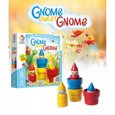 Brain Games Gnome Sweet Gnome Board game