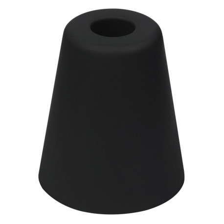 DOOR STOP 80S 70X80MM BLACK 1PCS
