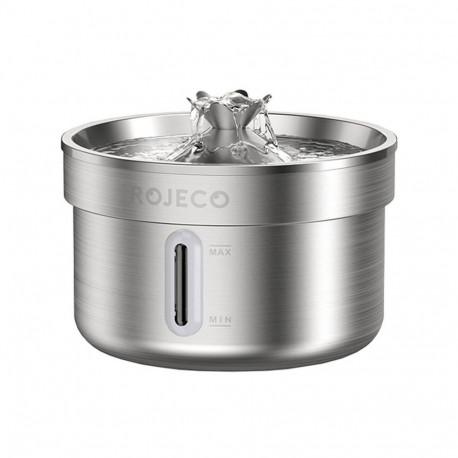 Stainless steel fountain / drinker for dog and cat 2l Rojeco