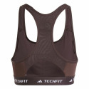 Sports Bra Adidas Techfit Medium Brown