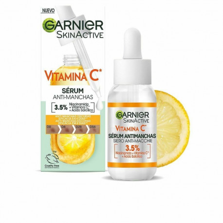 Pigmendilaikude vastane seerum Garnier Skinactive Vitamina C 30 ml Vitamiin C