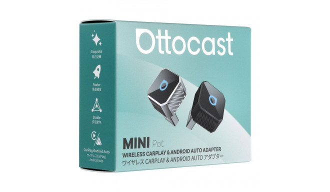 Wireless car adapter OTTOCAST Mini Cube T3 silver