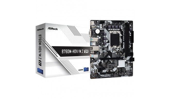 ASRock emaplaat B760M-HDV/M.2 D4 1700