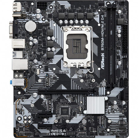 ASRock mainboard B760M-HDV/M.2 D4 1700