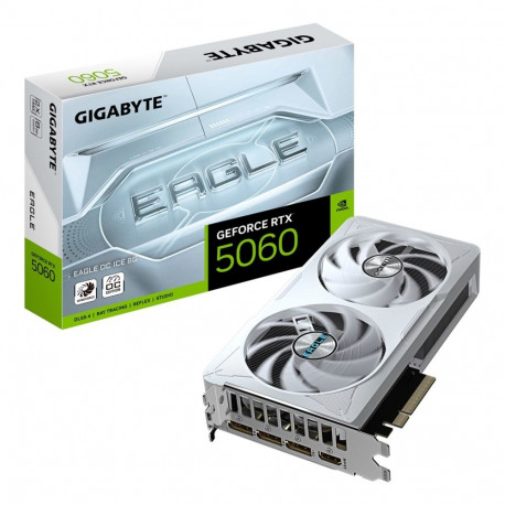GIGABYTE videokaart GeForce RTX 5060 EAGLE OC ICE 8G