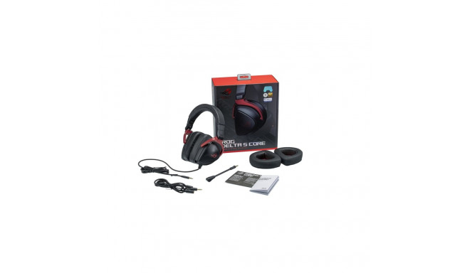 ASUS ROG Delta S Core juhtmega peavõru mänguri must kõrvaklapid