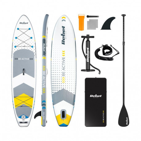 REBEL ACTIVE sup-laud täispuhutav 350x81x15cm, valge