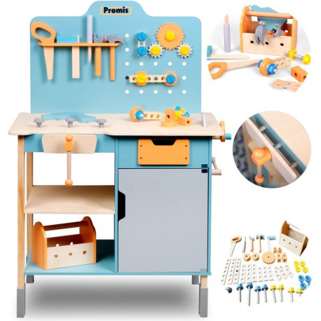 PROMIS puidust tööriistakomplekt