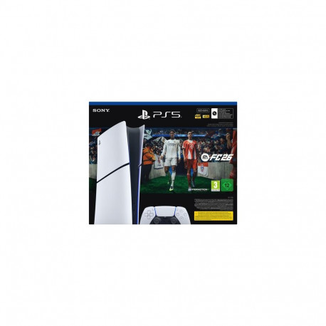 Sony PlayStation 5 Digital + EA Sports FC 26 Bundle 825 GB Wi-Fi Black, White