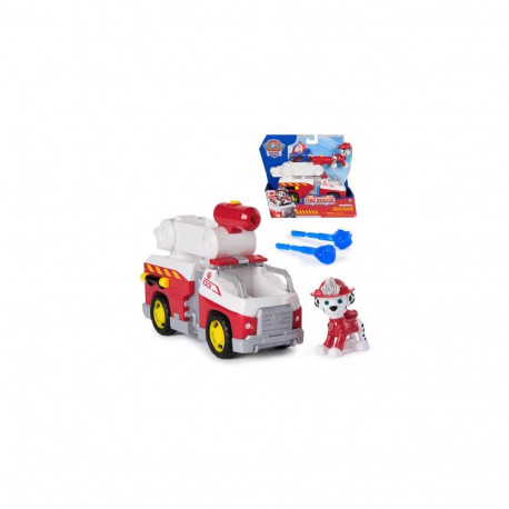 PAW Patrol Fire Rescue: Marshall Rescue Fire Engine with Action Figure &amp; Projectile Launcher