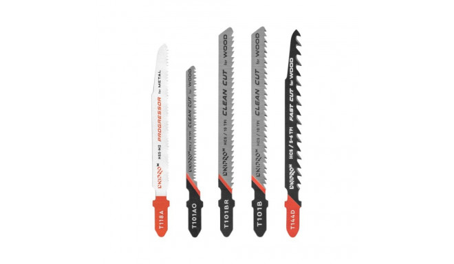 Jigsaw blade set (5 pcs.) DNIPRO-M