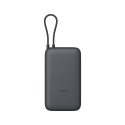 Xiaomi Power Bank 20000mAh (Integrated Cable) | 20000 mAh | Dark Gray