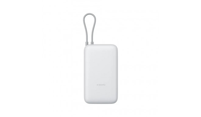Xiaomi Power Bank 20000mAh (Integrated Cable) | 20000 mAh | Light Gray