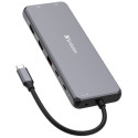 Verbatim USB-C 13in1 - 2xHDMI/DP/Eternet/6xUSB-A/Jack 3.5mm/2xUSB-C alumiinium